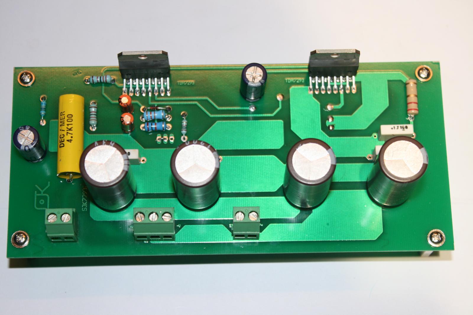 Tda7293 Parallel Circuit Layout